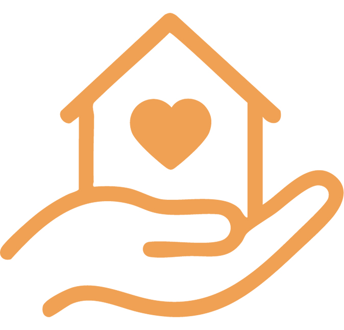 やさしさを届けるアイコン